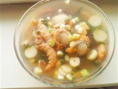 扇贝海鲜汤