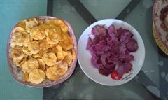 红薯紫薯片