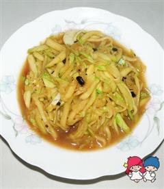 豆豉蚝油炒西葫芦