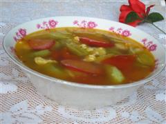 丝瓜番茄蛋汤