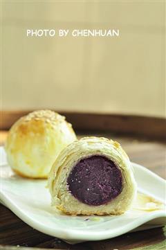 酥皮紫薯球