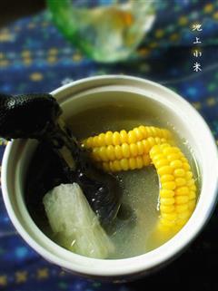 淮山玉米乌鸡汤的热量