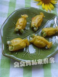 金鱼蒸饺