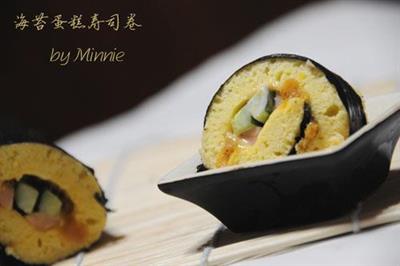 海苔蛋糕寿司卷