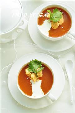 番茄蔬菜浓汤