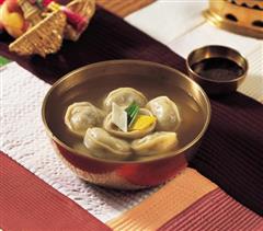 韩国辣白菜饺子汤的热量