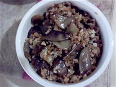 紫扁豆焖饭