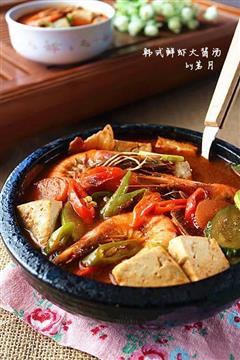 韩式鲜虾大酱汤