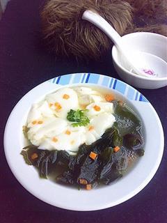 螺旋藻豆花汤