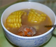 排骨玉米红枣汤