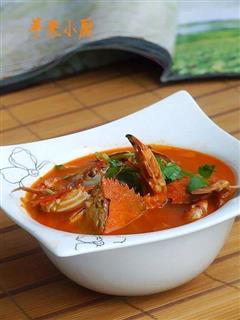 西红柿海蟹汤
