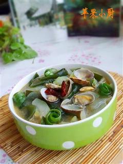 冬瓜海带花蛤汤