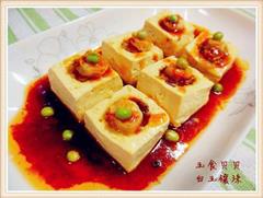 豆腐酿虾仁