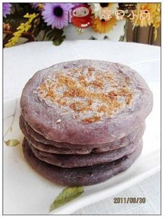 紫薯红糖饼