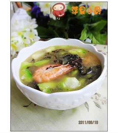 紫菜丝瓜汤