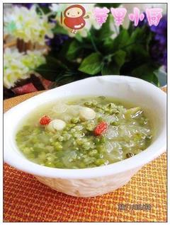 銀耳綠豆湯