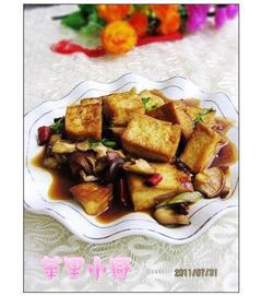 蚝油香菇豆腐的热量