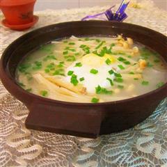 金菇蛋汤