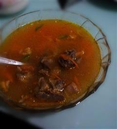 西红柿牛肉汤的热量