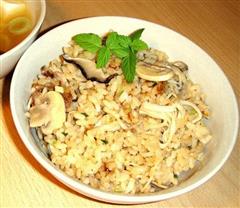 日式菌菇饭