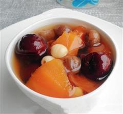 红枣桂圆木瓜汤