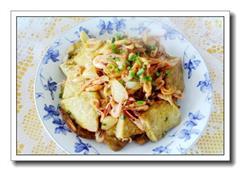 小虾焖豆腐