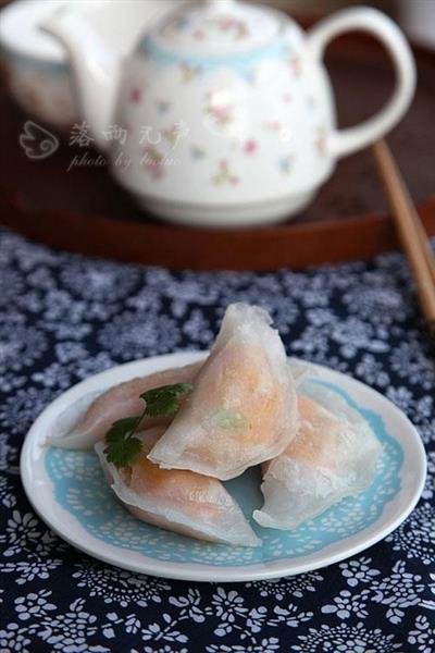 香煎水晶虾饺