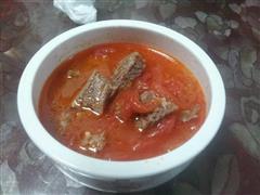 番茄牛肉汤的热量