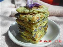 紫藤花煎饼