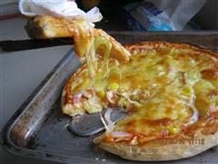 玉米粒披萨