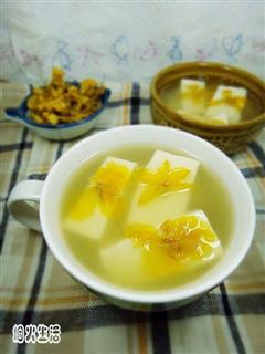 石斛花豆腐汤