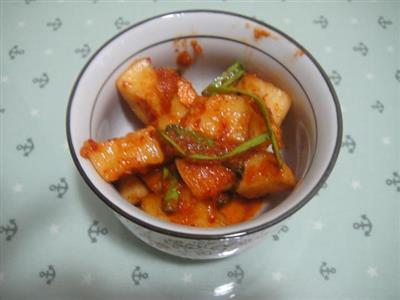 韩式泡萝卜