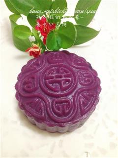 奶香紫薯薏米红豆饼
