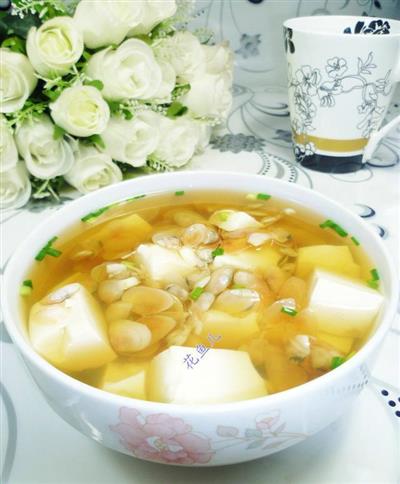 海瓜子豆腐汤