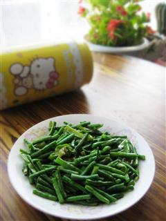 尖椒炒豇豆