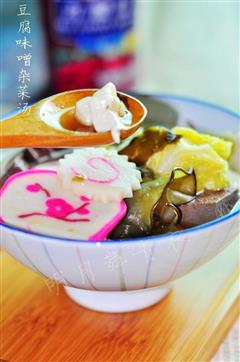 豆腐味噌杂菜汤