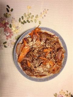 韩式炒牛肉片