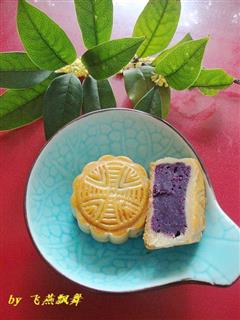 广式紫薯月饼
