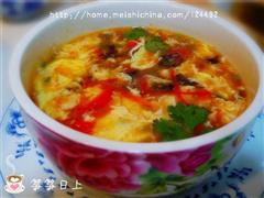 番茄紫菜牛骨蛋汤