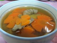 胡萝卜猪肝汤的热量
