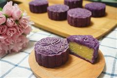 紫薯奶黄包