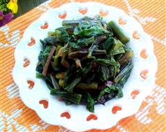 炒紫菜苔