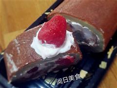 草莓蛋糕卷