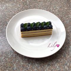 蓝莓蜂蜜蛋糕
