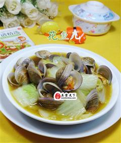 咖喱圆蛤煮白菜的热量