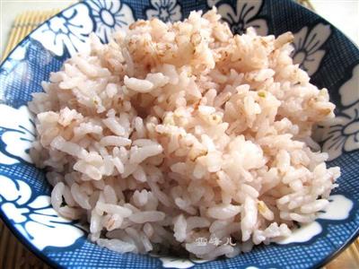 红粳米饭