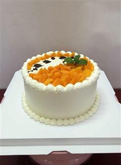 芒果奶油蛋糕