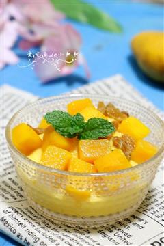 芒果酸奶冰沙