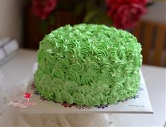 海绵裱花蛋糕
