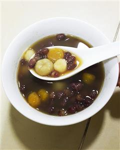 红豆芋圆汤